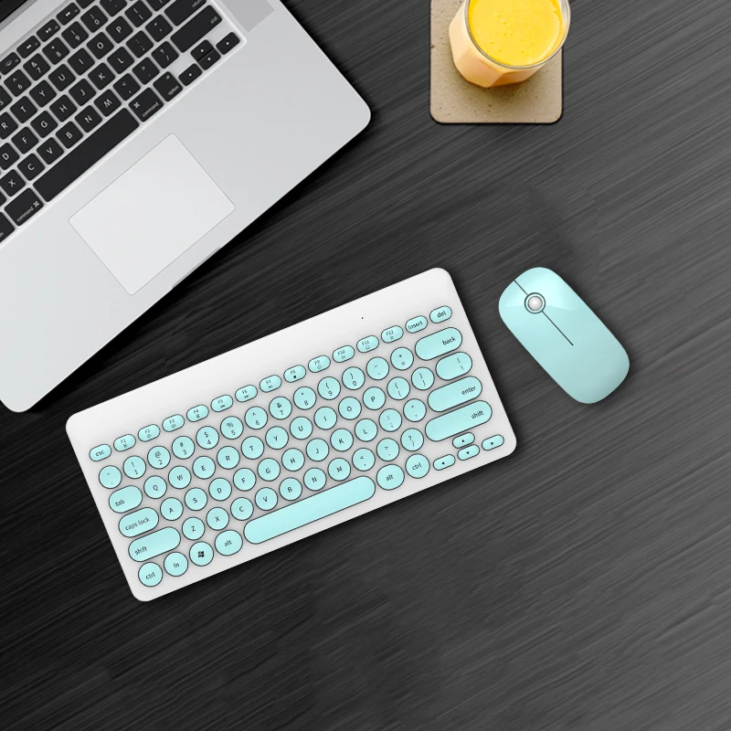 2,4G Беспроводная клавиатура мини мышь комбо USB приемник клавиатура игровая мышь для MacBook Xiaomi lenovo ноутбук компьютер