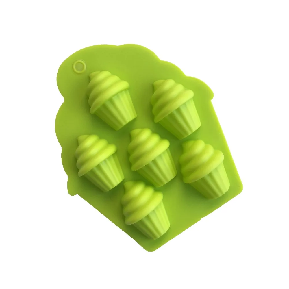 2016 Ice Cream Cone Silicone Mold Fondant Cake Decorating Tools