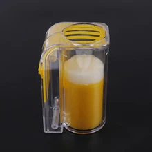 Сад пчеловод queen ловушка для пчел пчелиная матка маркировки Catcher пластик одной рукой маркер для бутылки Плунжер плюшевые инструмент