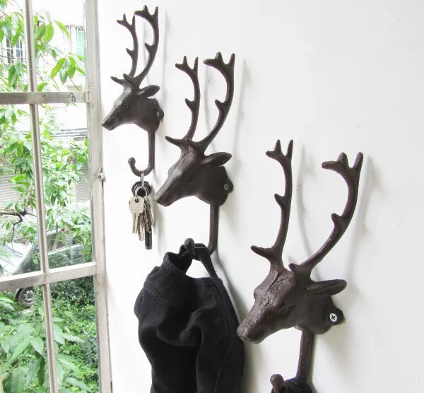 Decorative Wall Hangers deer cast iron reviews - online shopping deer cast iron reviews on Decorative Wall Hangers deer cast iron reviews - online shopping deer cast iron reviews on