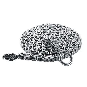 

Chain Dragon Head And Tail Multi Tools Outdoor Campping Hiking Full Steel Self Defense Hand Bracelet 101CM