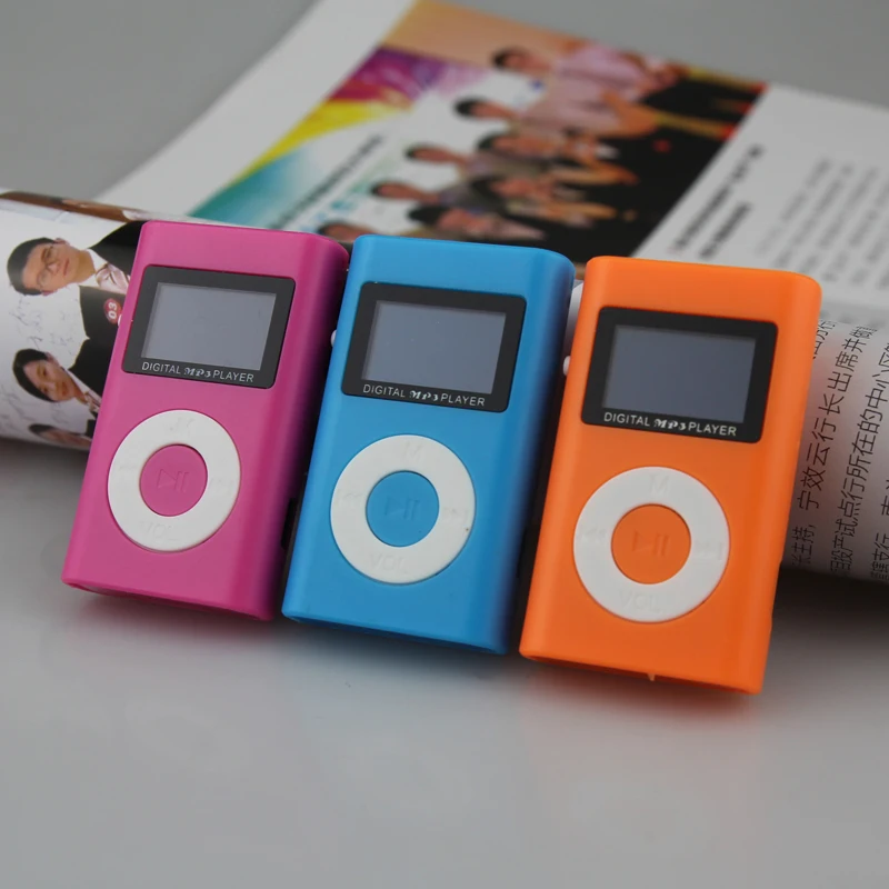 DAONO USB мини ЖК экран портативная Поддержка 32 ГБ Micro SD TF карта MP3 плеер без