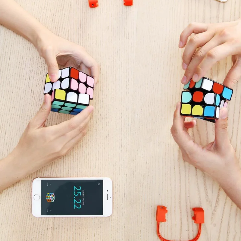 Обновленная версия Горячий Xiaomi Giiker супер Кубик Рубика I3S умный волшебный Магнитный Bluetooth приложение синхронизация головоломка игрушки куб