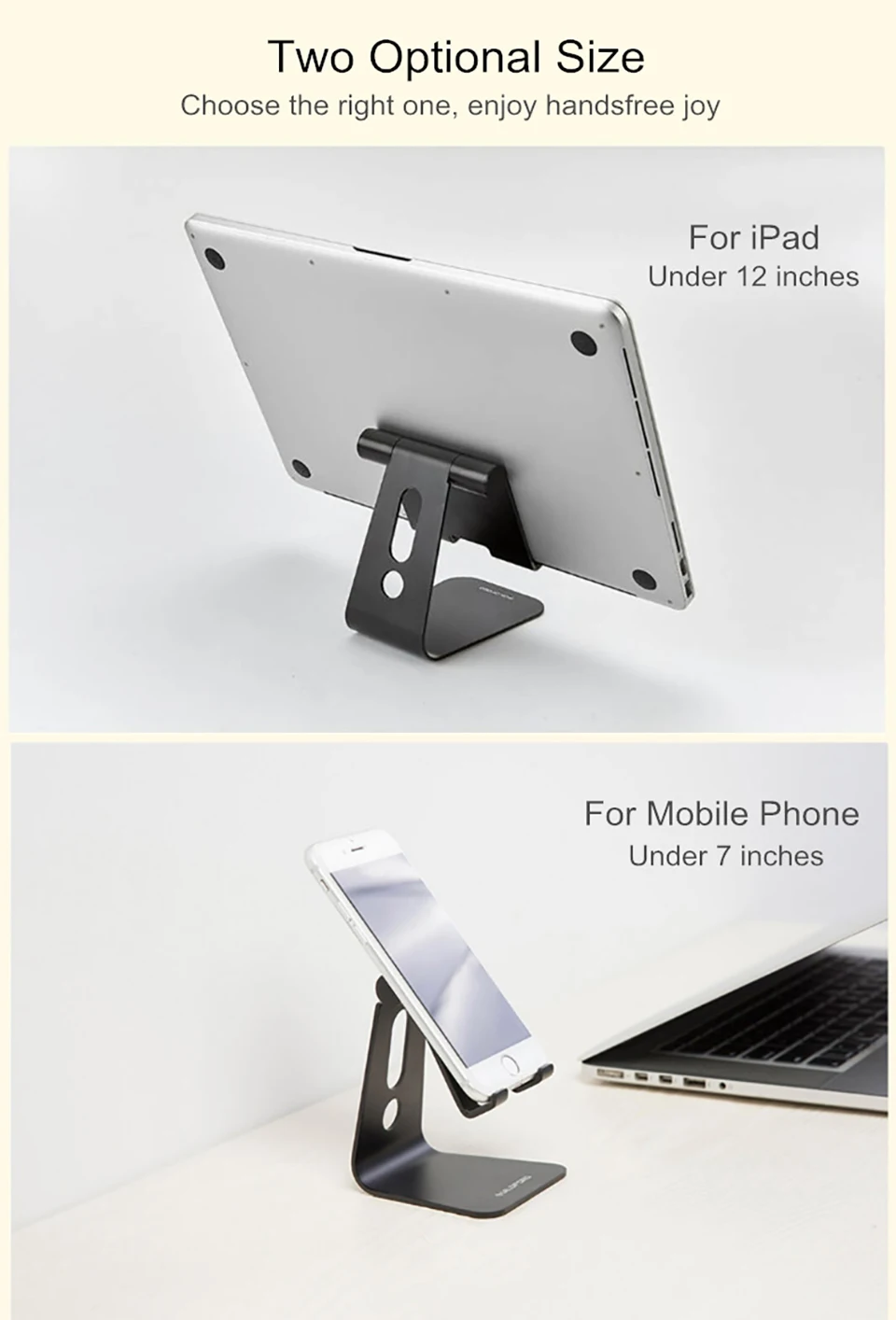 Xiaomi Mijia Guildford Holder Desk Tablet Bracket Aluminum Mount for Mobile Phone Stand Holder Adjustable Phone Stand Holder (2)