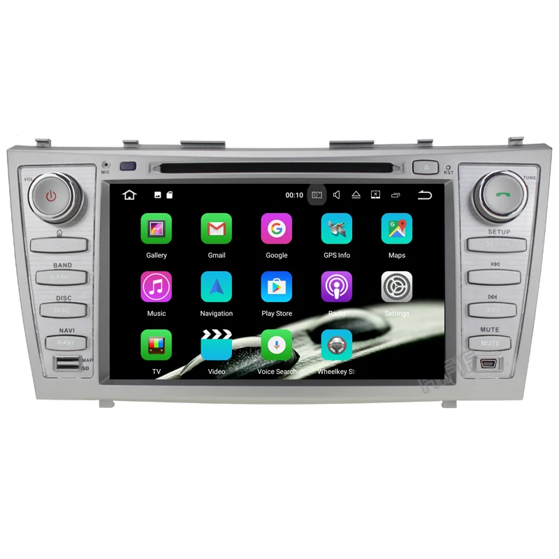 Top IPS 6 Core 4G+64G RAM Android 9.0 Car DVD GPS Navigation Multimedia Player Car Stereo for Toyota CAMRY 2006-2011 Radio Headunit 9