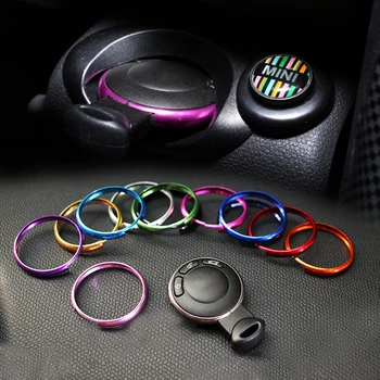 

Car key ring interior accessories key cover car styling decoration For BMW MINI COOPER S R55 R56 R57 R58 R59 R60 R61 CLUBMAN