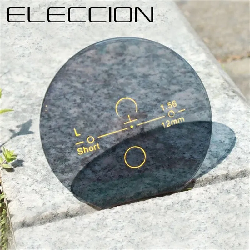 

1.56 Index Photochromic Free form Progressive Multifocal Lenses Prescription Optical Glasses Lens with Fast Color Change 2pcs