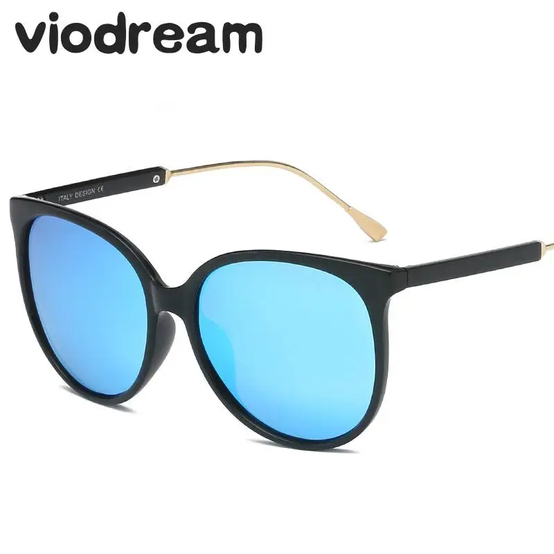 Viodream Круглые ретро цветные поляризованные мужские и женские солнцезащитные очки