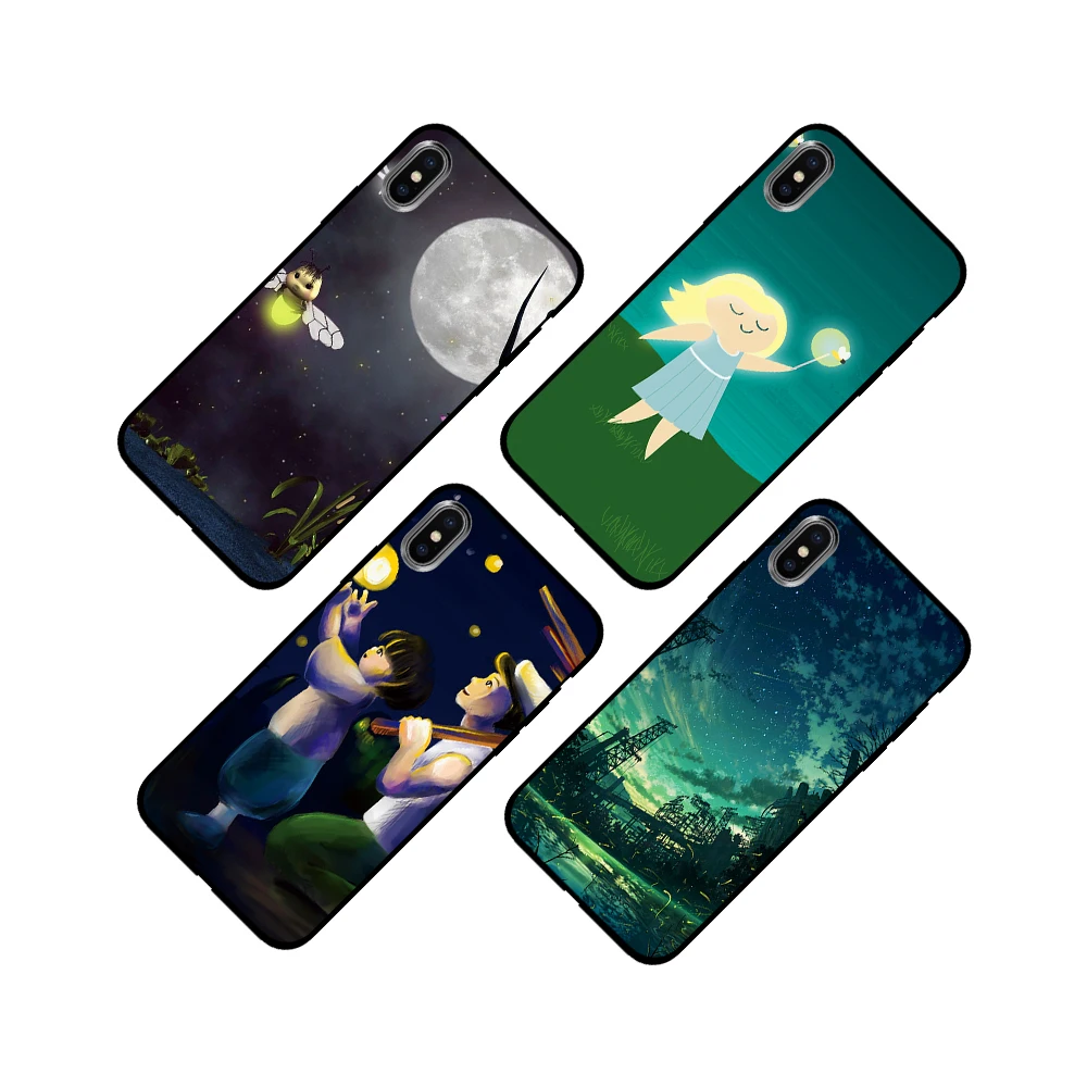 Hotaru no haka touch Japan Movie Мягкий чехол из ТПУ для Apple iPhone 6 6S 7 8 Plus 5 5S SE X XS MAX XR силиконовые