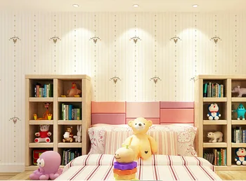 

England Flags Design Kids Bedroom Wallpaper Modern Non-woven Star Pattern Wall Paper For Boy And Girls Room Wallcovering 10M