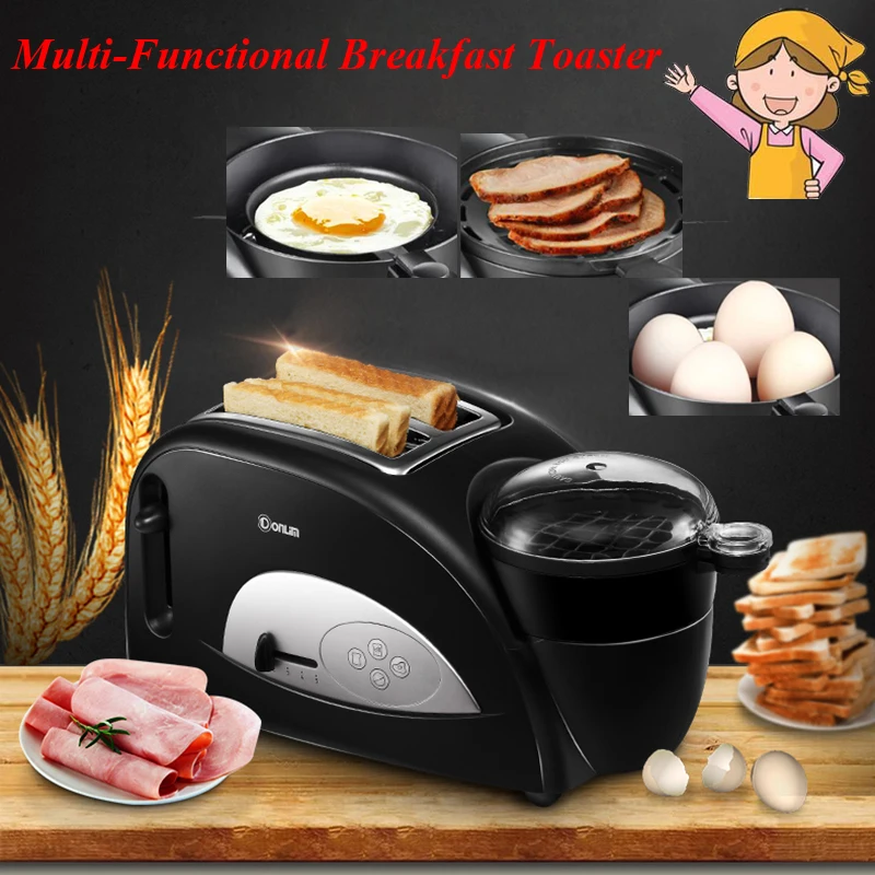 

1pc Household Multi-functional Breakfast Toaster Toast Oven Machine with a Hard Boiled Egg XB-8002
