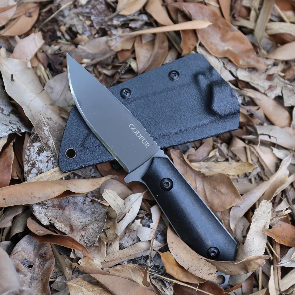 

Outdoor BM01 Swiss Survival Tactical Sharp Fixed Knife Camping Hunting Fruit Multifunctional EDC Tools Titanium Surface Knives