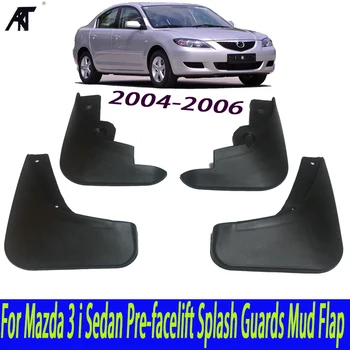

Car Mud Flaps For 2004 2005 2006 Mazda 3 i Sedan Pre-facelift Splash Guards Mud Flap Mudguards Fender Front Rear