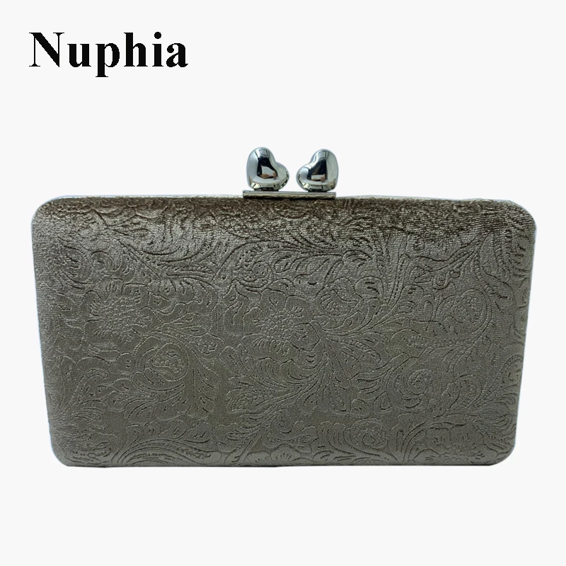 Новая Вельветовая Женская сумочка Nuphia с цветами сумки мессенджеры сумка на плечо