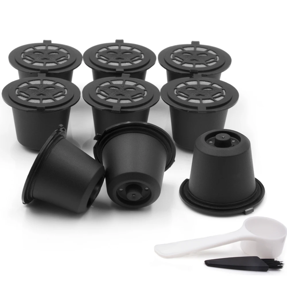 

9pcs/pack Refillable Reusable For Nespresso Coffee Capsule Filter Pod For Original Line Nespres refillable Coffee Capsule