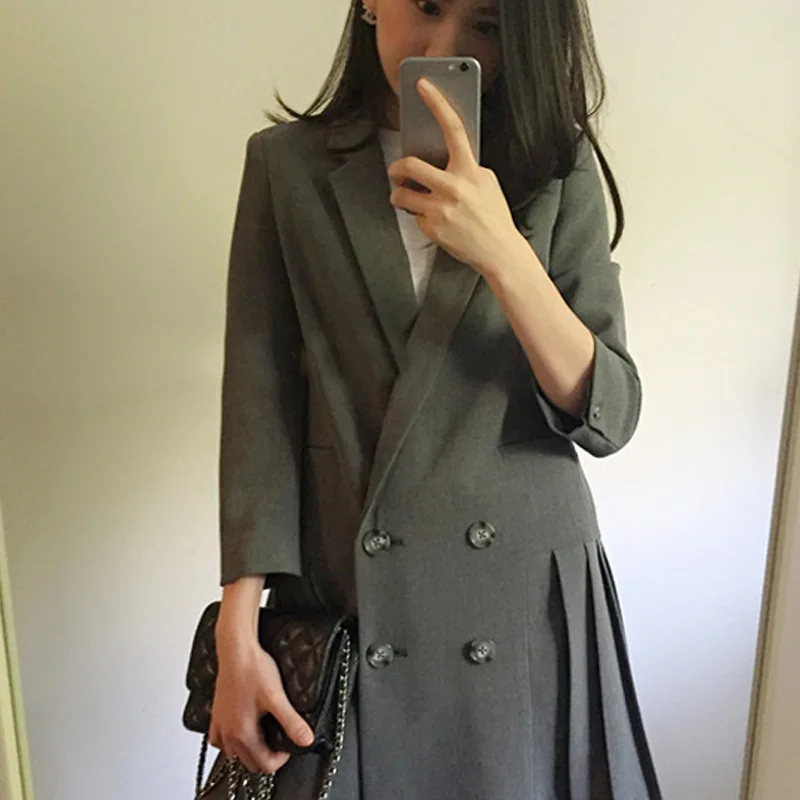 Korean fashionable small suit seven-sleeve lady's small suit