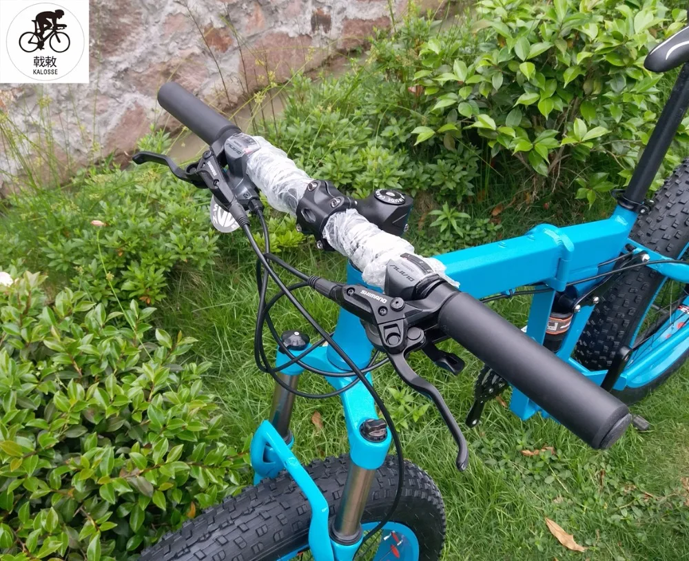 Clearance Kalosse M370 Hydraulic brakes 26*4.0 tires 27 speed , Folding Snow bicycle, fat bike 26er snow mountain bike 14 Clearance Kalosse M370 Hydraulic brakes 26*4.0 tires 27 speed , Folding Snow bicycle, fat bike 26er snow mountain bike 14
