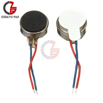 

2PCS DC 3V 8*3.4mm Pager Phone Coin Flat Vibrating Vibration Micro Mini Motor