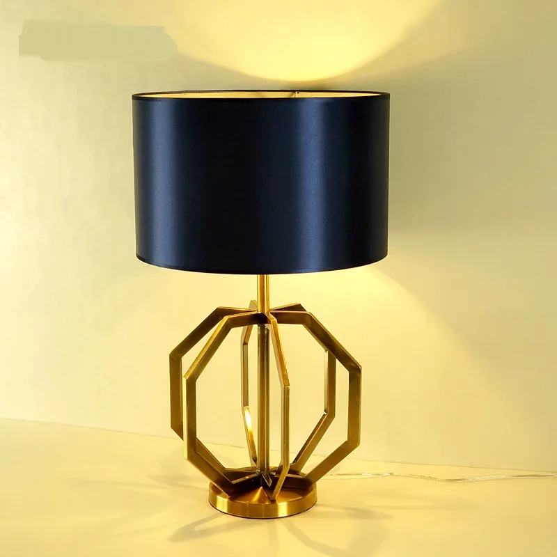 Lampe De Bureau Design Chambre Americaine Chevet Decoratif Dore Luxe Etude Lampe De Bureau Personnalise Creatif Lo711010 Ym Aliexpress