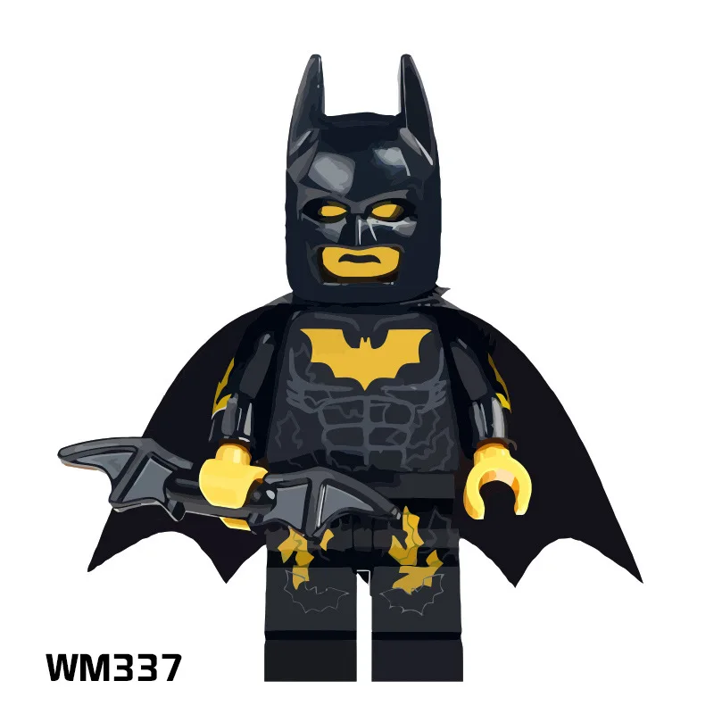 Compatible Legoing Batman Minifigs Figurines Building Blocks 2019 New LegOING Super Heroes Batman Figuras Assembling Toy for Boy