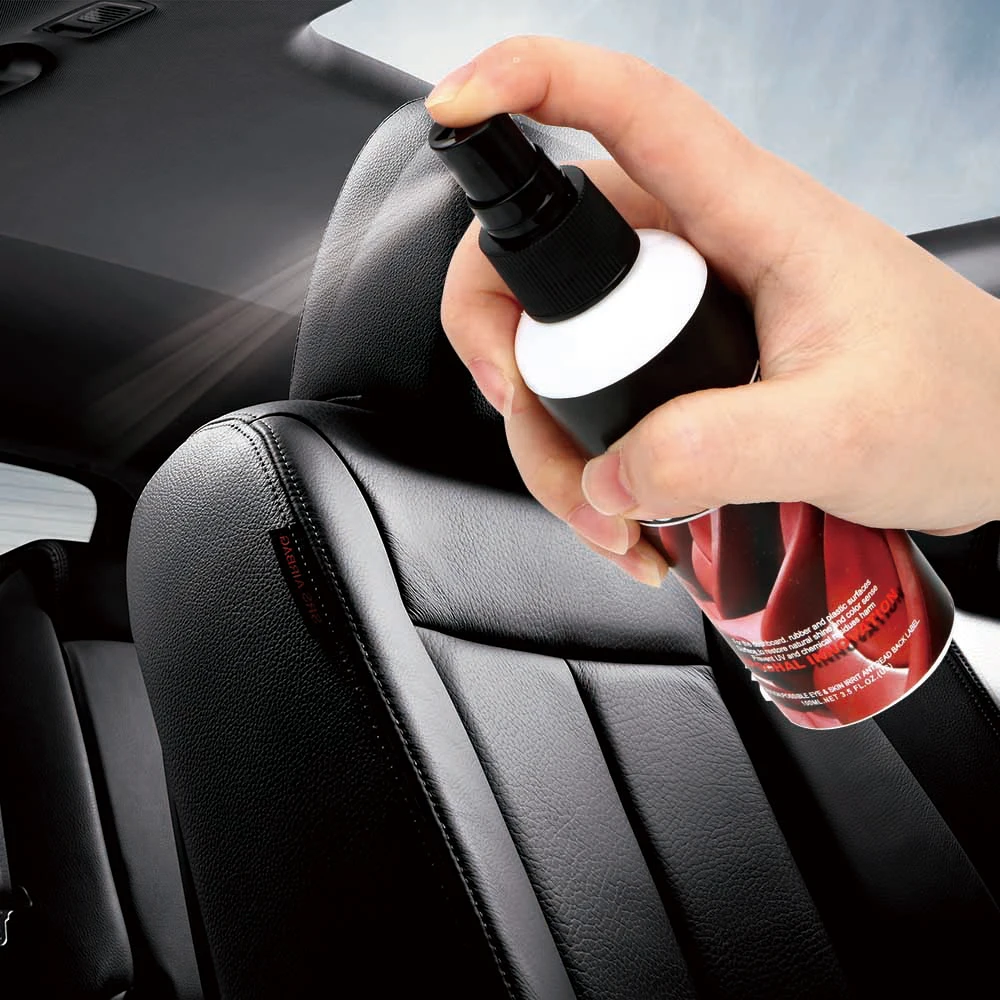  FORAUTO 100ml Car Leather and Vinyl Restorer Leather Surface Protection 9H Spray Type Automotive Ma
