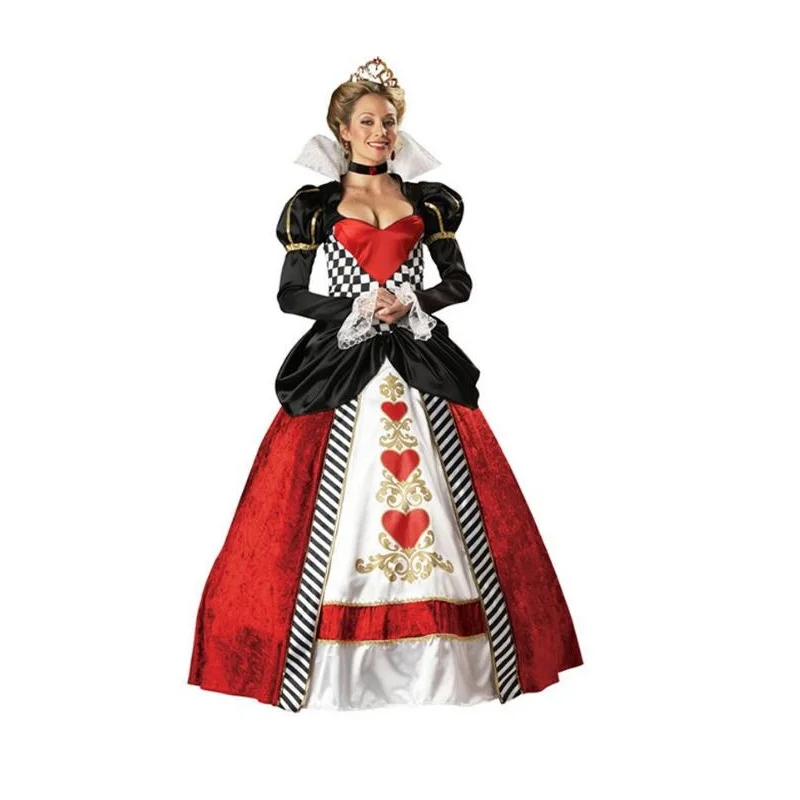 ハロウィンエレガント女王ロングドレス赤いハートの女王コスプレ衣装マスカレードプリンセスドレススカート大会コスプレ衣装 Cosplay Costume Costume Masquerademasquerade Costumes Aliexpress ハロウィンエレガント女王ロングドレス赤いハートの女王コスプレ衣装マスカレードプリンセスドレススカート大会コスプレ衣装 Cosplay Costume Costume Masquerademasquerade Costumes Aliexpress