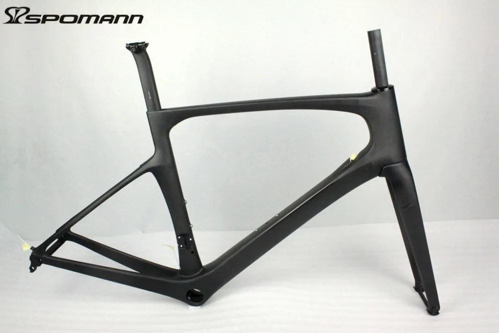 Cheap Carbon Frame Road 2017 Bicycle Frameset Made Of Cabon Fiber Road Frame 700C Race Cycling Frame+Fork+headset Bike Parts China 2