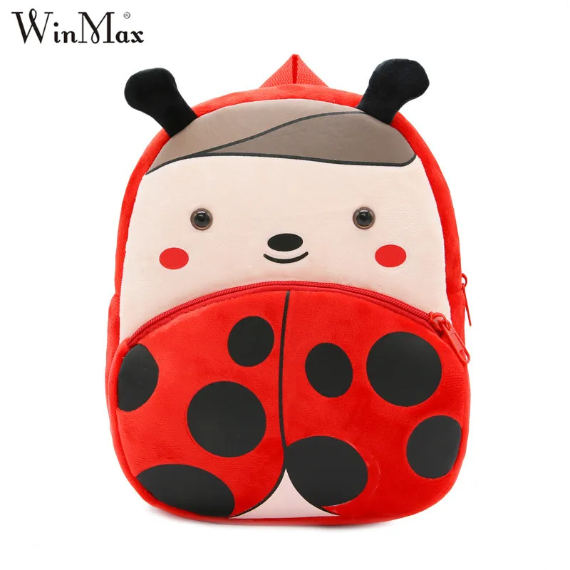 2018 Winmax Factory Kindergarten Schoolbag 3D Cartoon font b Kids b font Animal Backpacks Children font
