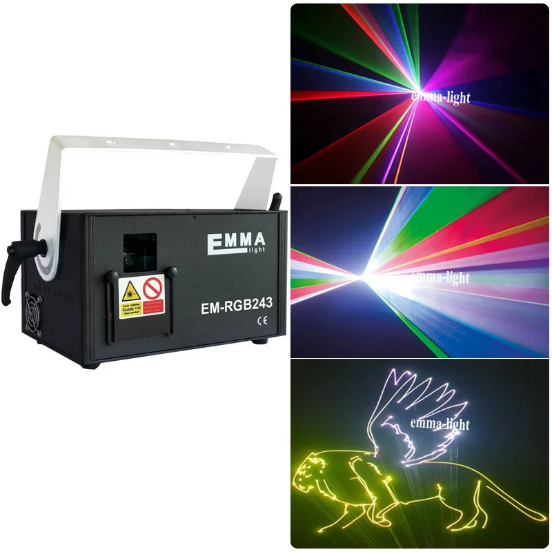 

Christmas laser 2000mw logo projector rgb animation laser light show/RGB Stage full color ILDA Animation Laser Light