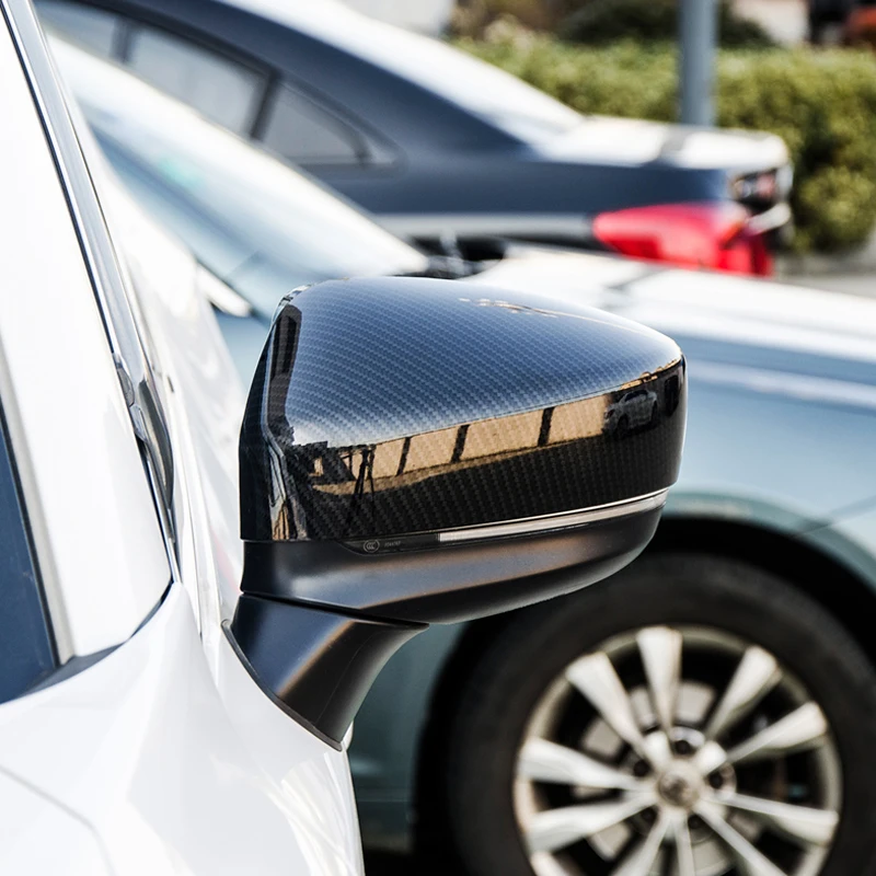 Углеродное волокно автомобильный Стайлинг Зеркало заднего вида боковая крышка шапка с декором "крылья" Оболочка Чехол Планки для Mazda CX-5 CX5 CX 5 аксессуары