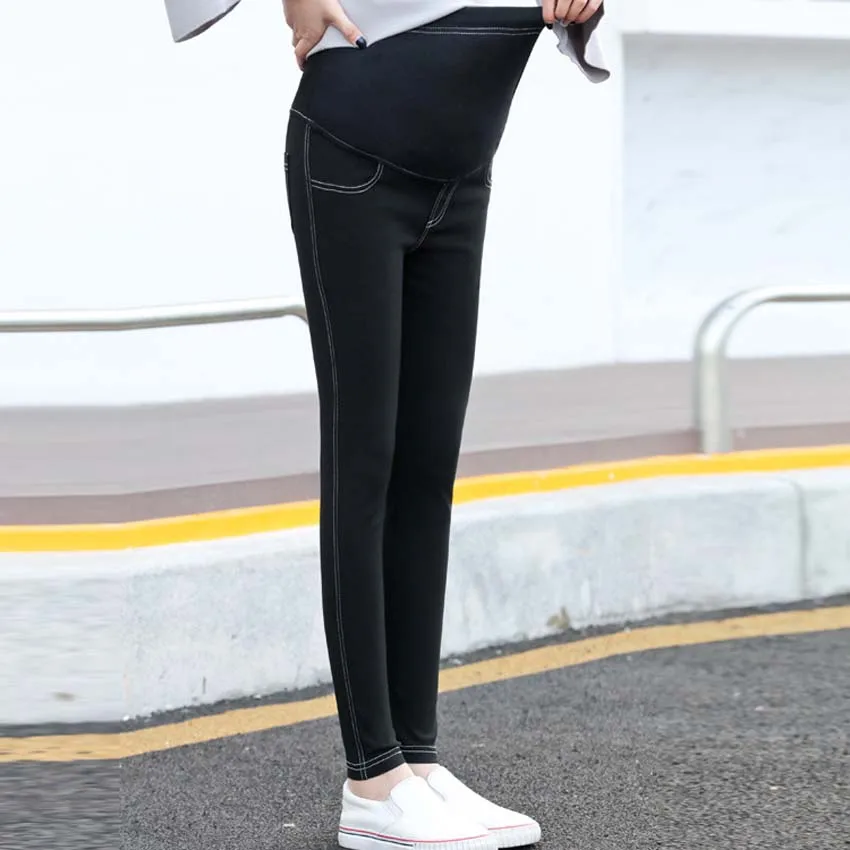 2 Colors Available Spring Autumn Casual Maternity Pants Long Trousers Plus Size Maternity 