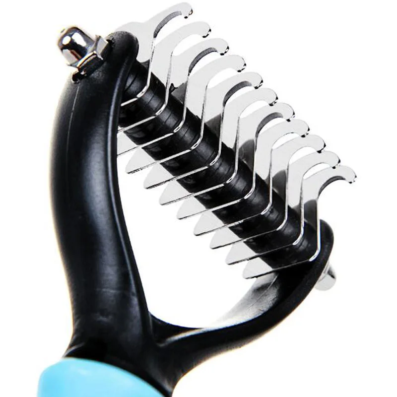 Профессиональная расческа для кроликов и кошек кошек|cat grooming|pet brush catcat comb |
