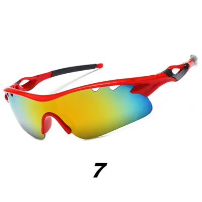 UV400 Мужские велосипедные очки es велосипедные очки для рыбалки на открытом воздухе спортивные солнцезащитные очки HD солнцезащитные очки для вождения женские очки Gafas Ciclismo - Цвет: 7