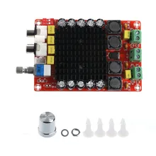 TDA7498 2x100W Digital Power Amplifier Board Audio Amplifier Class D Dual Audio Stereo DC 14-34V For Home Theater Active Speaker