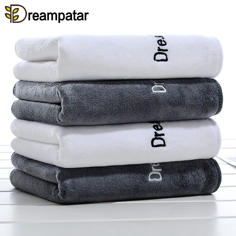 Dreampatar модное черное спортивное полотенце тренажерный зал Впитывающее пот