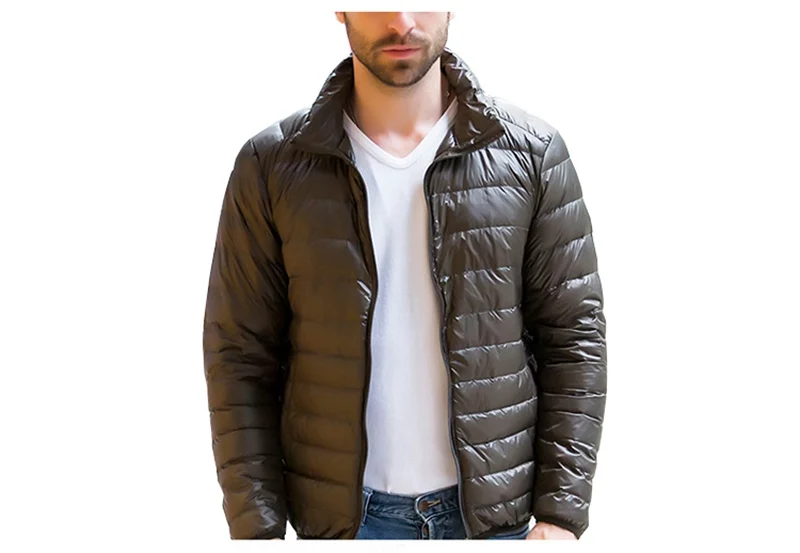 FAISIENS зимние мужские большие размеры свободные куртки легкие пуховики мужские 5XL 6XL Большие теплые пальто куртки простая верхняя одежда