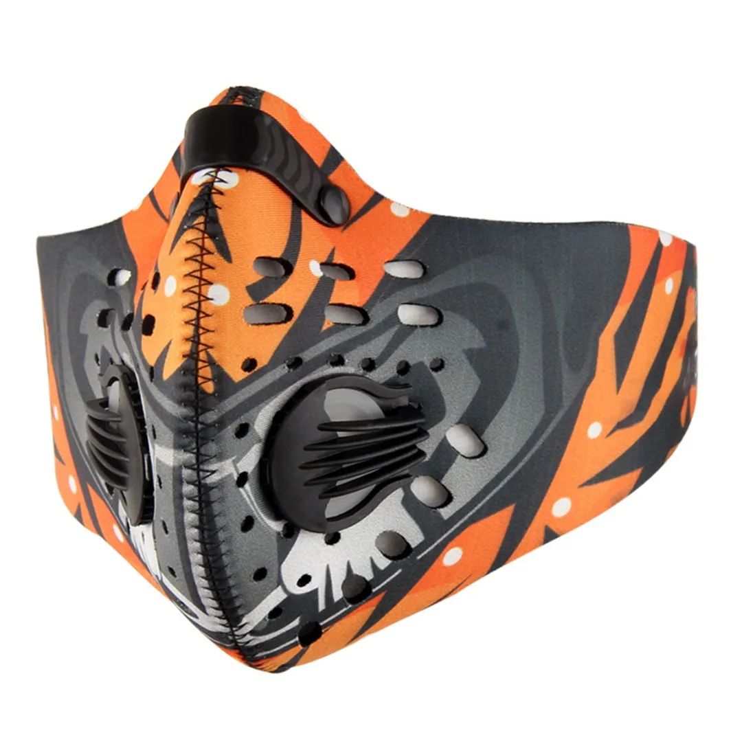 Outdoor Cycling Dustproof Cycling Face Mask Activated Carbon Half Face Mask Mountain Road Bicycle Cycling Masks Face Cover