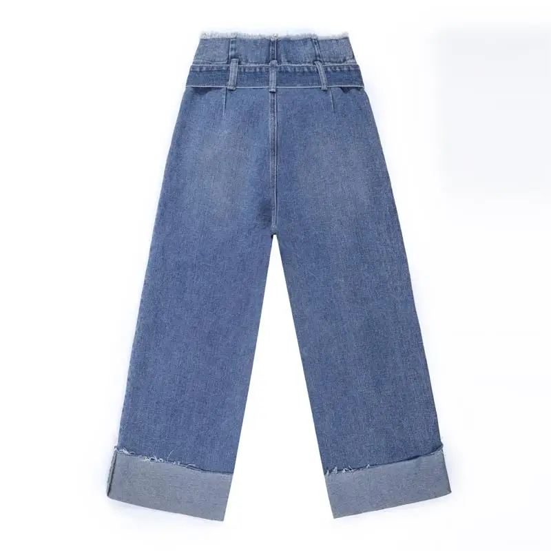 Summer 2018 Casual Denim Loose Jeans Woman Tassel Softener High Waist Jeans Boyfriend Jeans For Women Wide Leg Pants Trousers Summer 2018 Casual Denim Loose Jeans Woman Tassel Softener High Waist Jeans Boyfriend Jeans For Women Wide Leg Pants Trousers