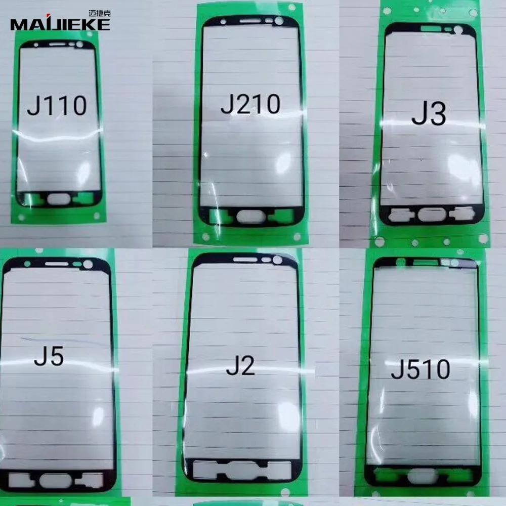 

2XFront Frame LCD Panel Faceplate Adhesive For Samsung Galaxy J1 J2 J3 J4 plus J5 J6 J7 pro J8 J510 J730 Housing Sticker glue