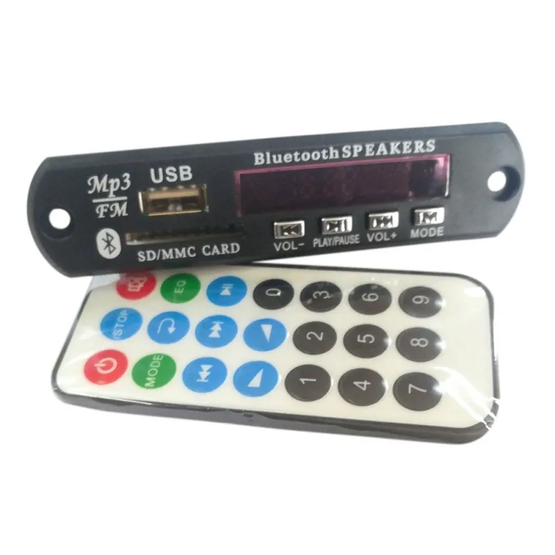 Беспроводной Bluetooth 12 V MP3 WMA декодер доска аудио модуль USB sd радио для автомобильных аксессуаров