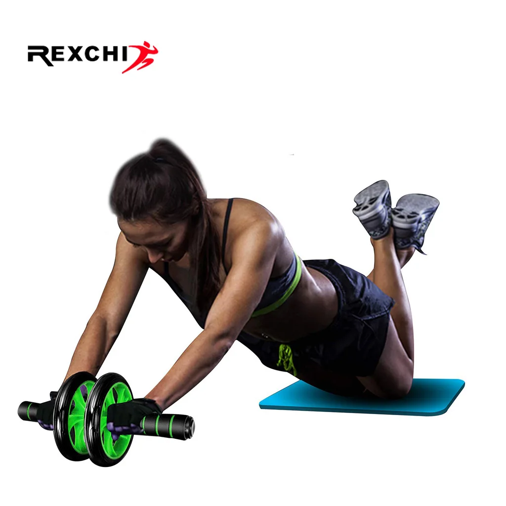 CHXIHome Exercise Wheel Roller Abdominal Core Strength Gym Fitness Training Yoga Abdominal Wheel