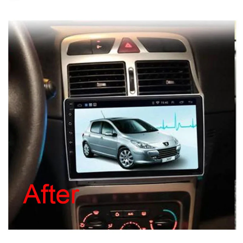 Perfect 9" 2.5D IPS Android 8.1 Car DVD GPS Player For Peugeot 307 2004 2005 2006-2013 Car Radio Stereo Head Unit with Navigation 6