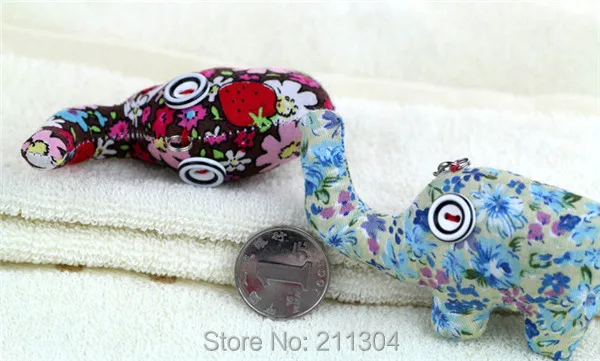 Cloth Button keychains - Front  3