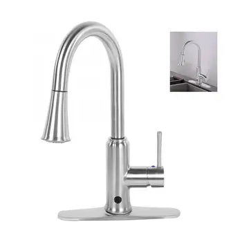 

Single-Handle Touch Kitchen Sink Faucet with Pull Down Sprayer for Modern Kitchen Bathroom