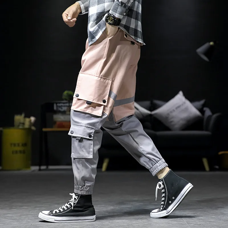 Весенняя одежда японские комбинезоны Корейская версия тренда Маленькие ноги повседневные штаны хип хоп Уличная