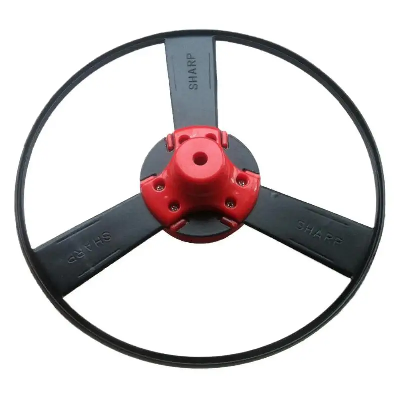 Lawn Grass Trimmer Head Solid Steel No String Head Gas Trimmer Outdoor Garden Grass Cutter Accessories