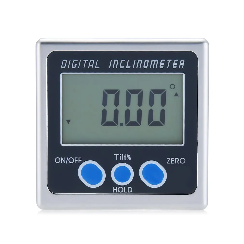 

Mini Digital Angle Gauge Electronic Protractor Inclinometer Waterproof Tilt Box with Single Side Magnetic Base