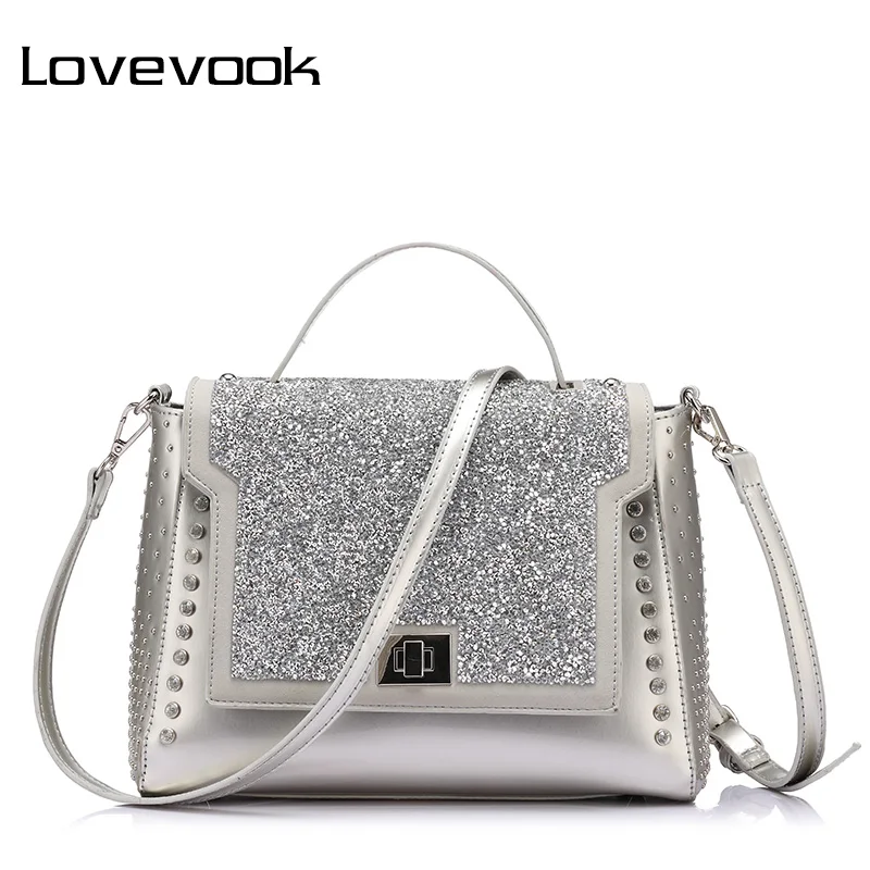 

LOVEVOOK brand fashion bags handbags women famous brands diamonds shoulder bags diamond handbags high quality messenger bags