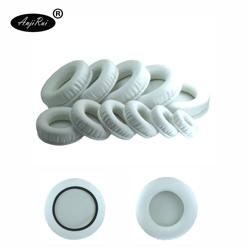 White protein skin memory cotton thickening 50MM 110MM headset sets