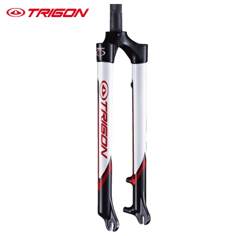 Cheap Trigon MC08A MTB  full carbon fiber ultra-light mountain bike bicycle fork carbon fork trigon fork for disc brake 27.5er 29er